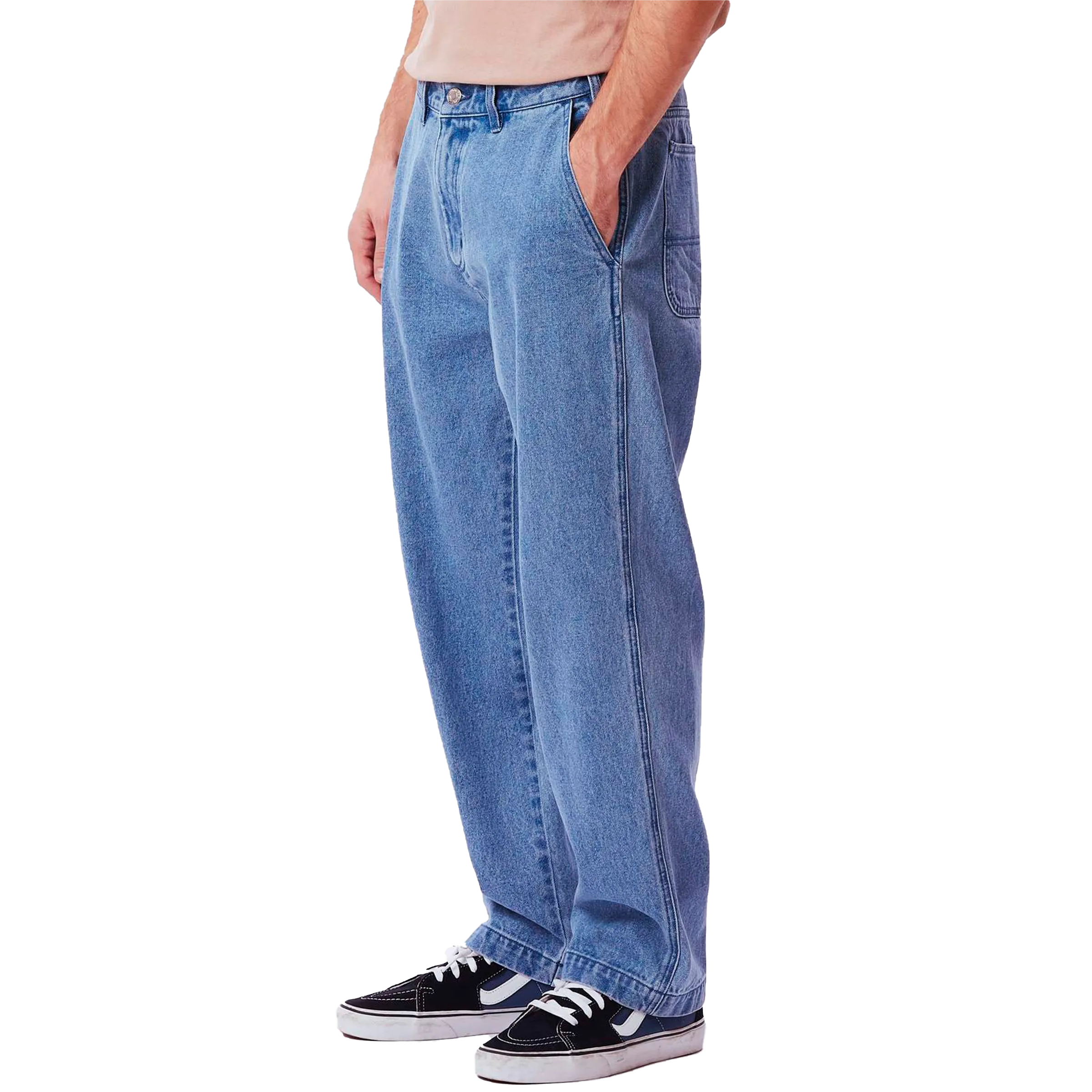 HARDWORK CARPENTER DENIM PANTS Light Indigo