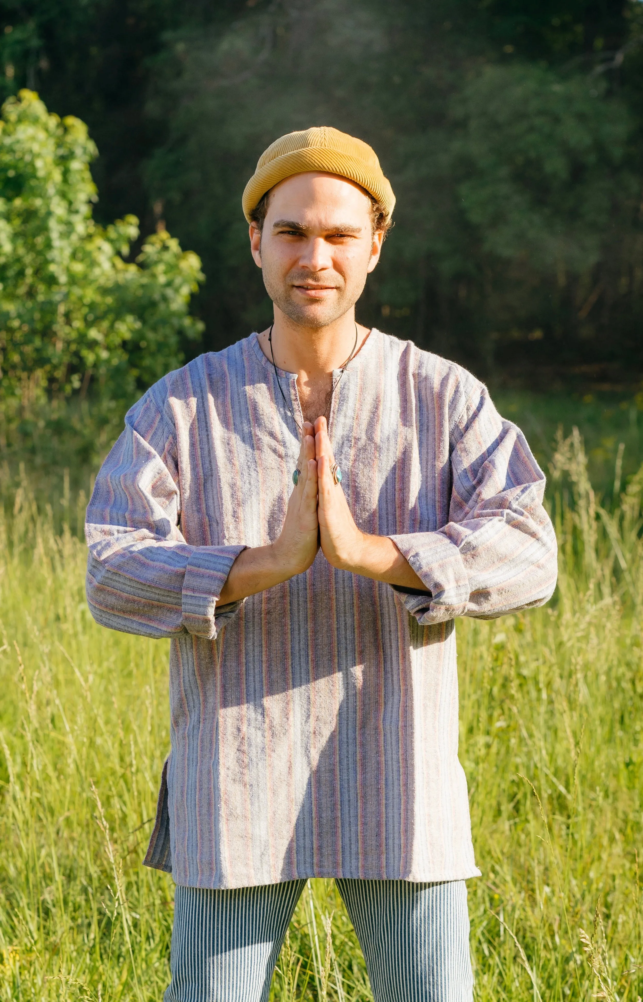 Hermoso long sleeve hand woven