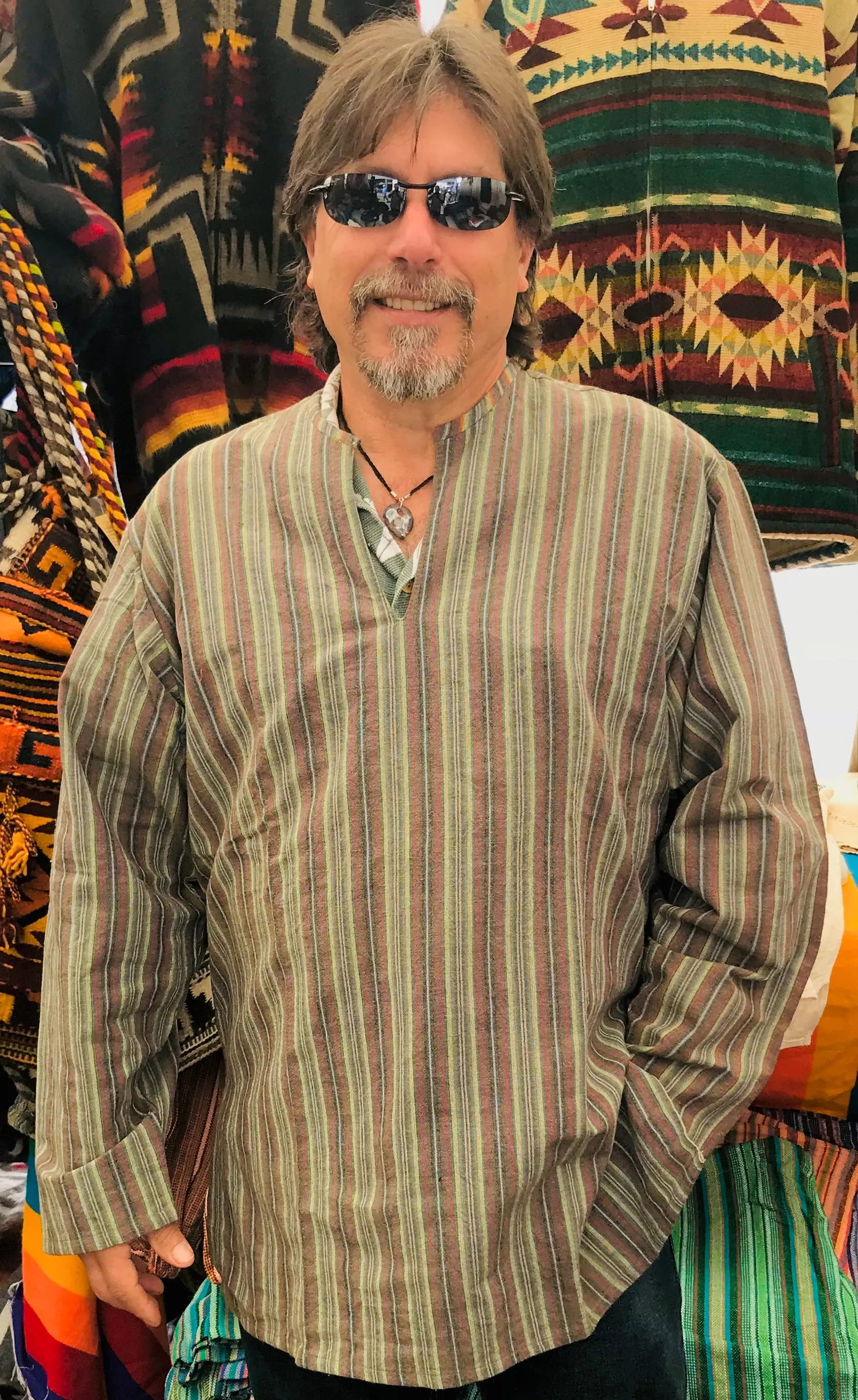 Hermoso long sleeve hand woven