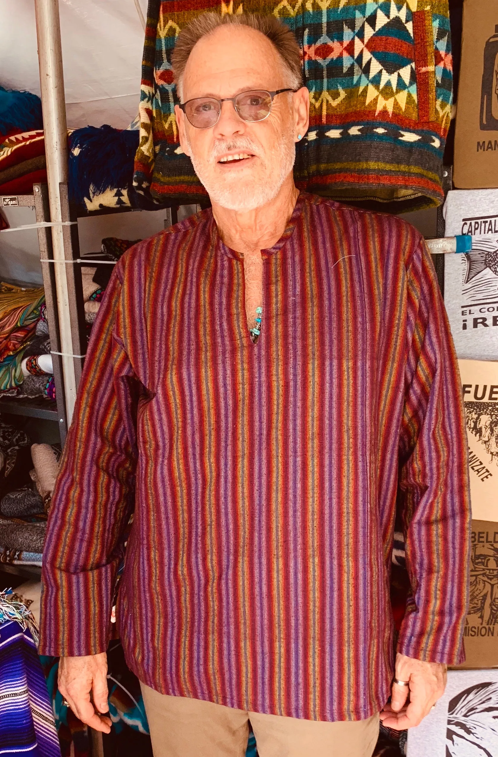 Hermoso long sleeve hand woven