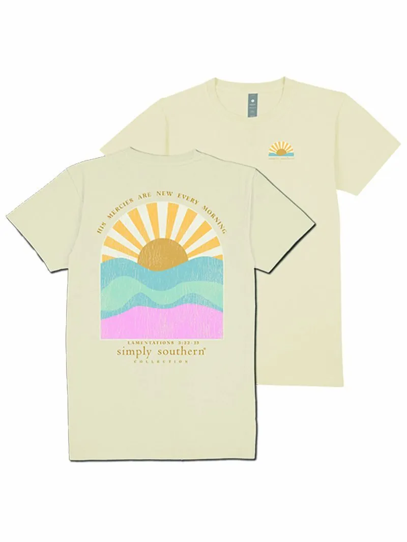 'His Mercies Are New Every Morning' Short Sleeve Tee by Simply Southern