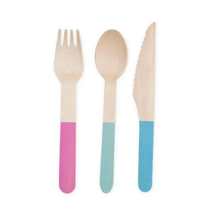 Hyper Tropical Flatware
