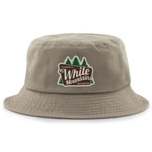 I'd Rather Be At The White Mountains Bucket Hat