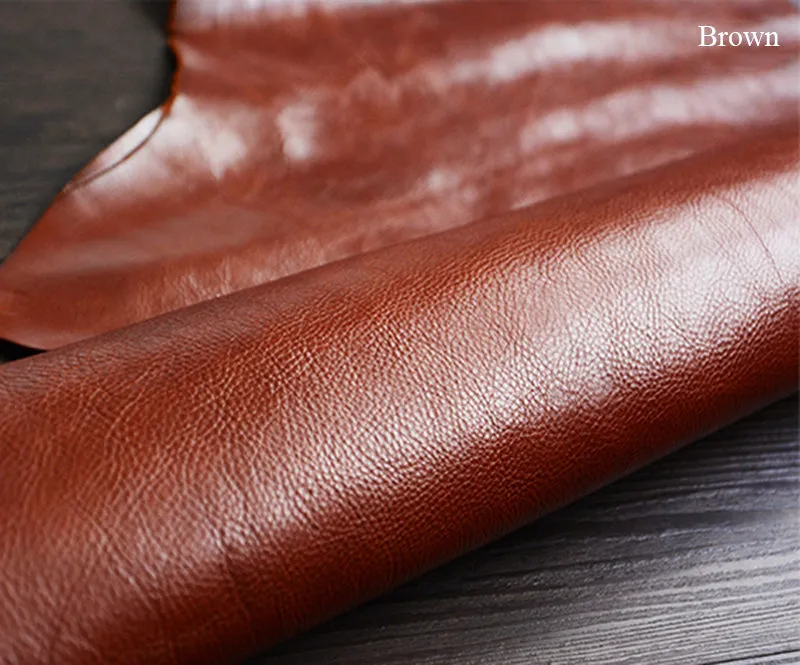 Italian Vegetable Tanned Full Grain Leather Color Options
