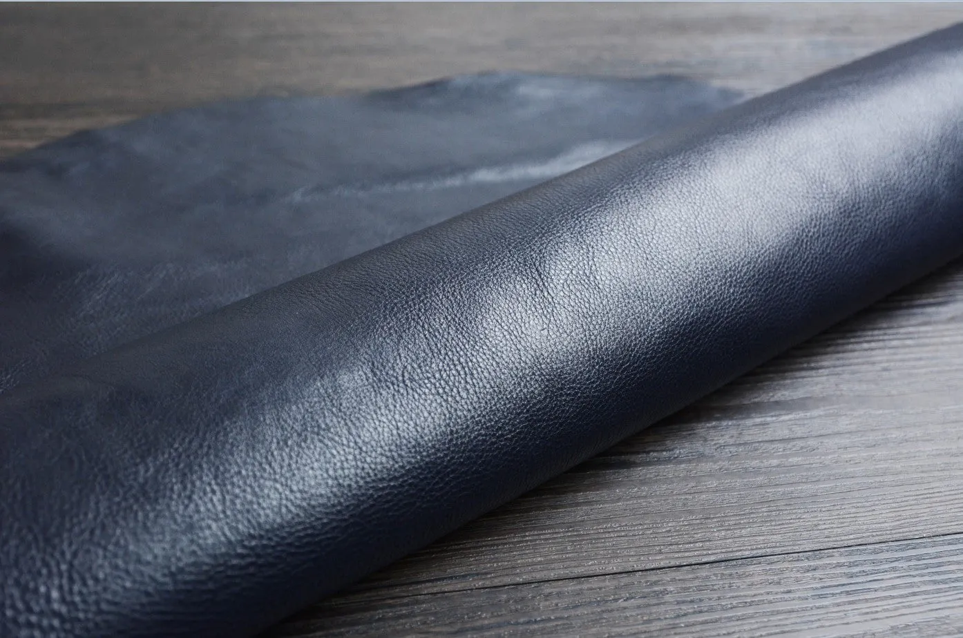Italian Vegetable Tanned Full Grain Leather Color Options