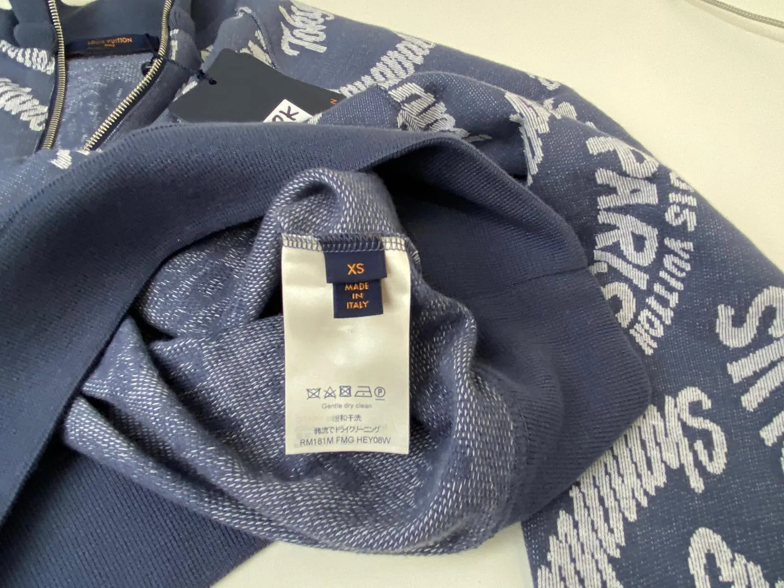 Jacquard Cities Half Zip Sweater