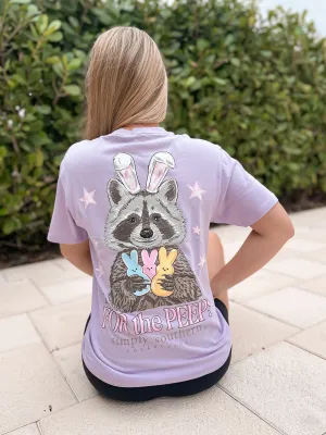 'Just Here For The Peeps' Short Sleeve Tee by Simply Southern