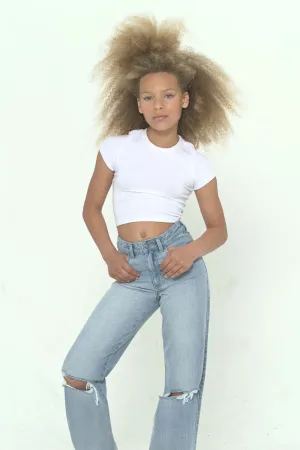 KatieJ NYC - MONTANA WIDE LEG JEANS