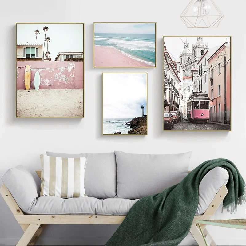 Landscape Canvas Poster Nordic Decoration Wall Art