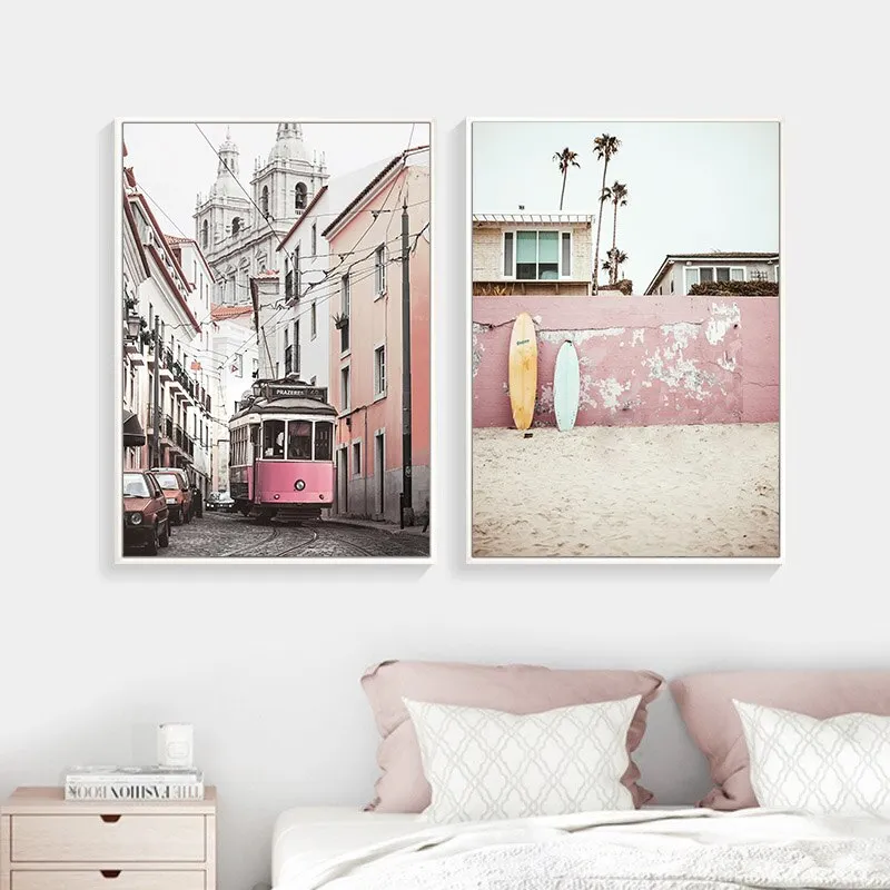 Landscape Canvas Poster Nordic Decoration Wall Art