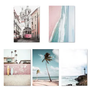 Landscape Canvas Poster Nordic Decoration Wall Art