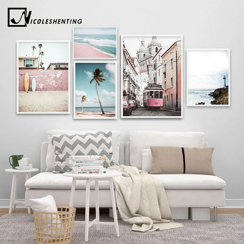 Landscape Canvas Poster Nordic Decoration Wall Art