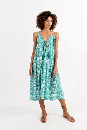 Loose Fit Floral Print Dress