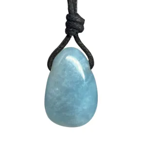 Luck Strings Aquamarine Pendant - Serene Harmony