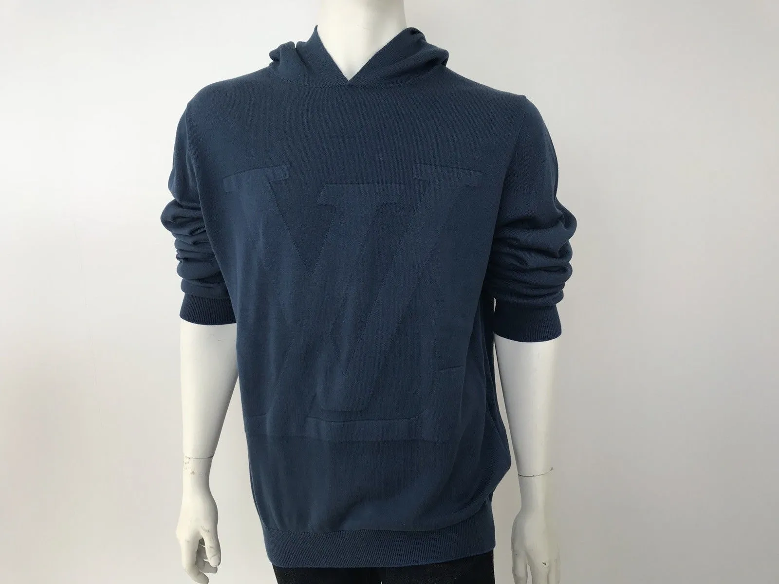 LV Logo Hooded Sweater
