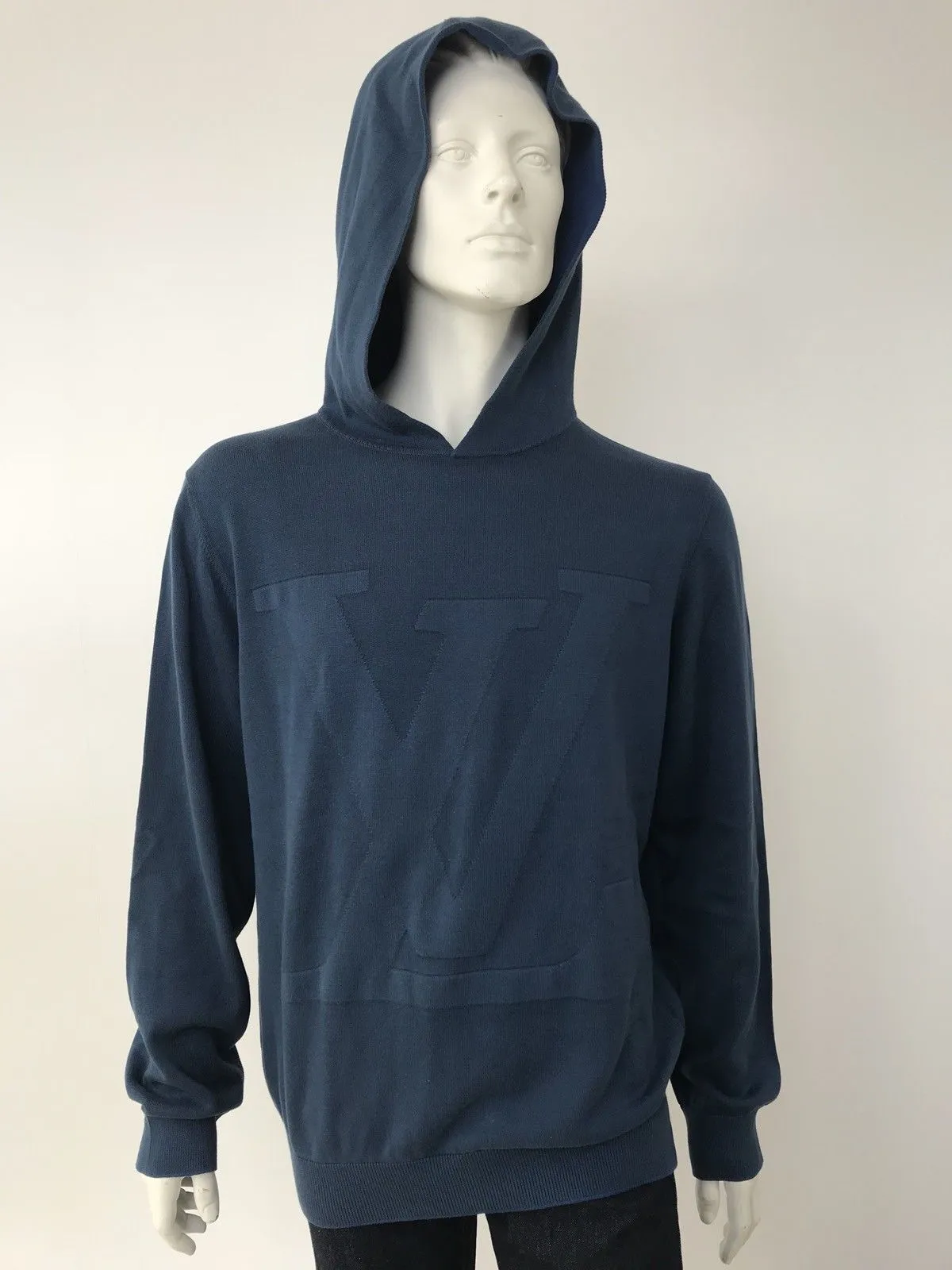 LV Logo Hooded Sweater