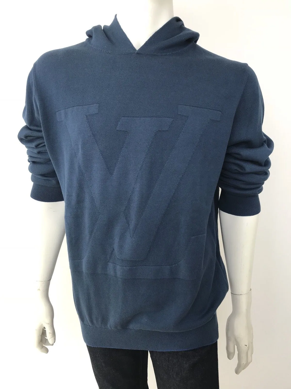 LV Logo Hooded Sweater