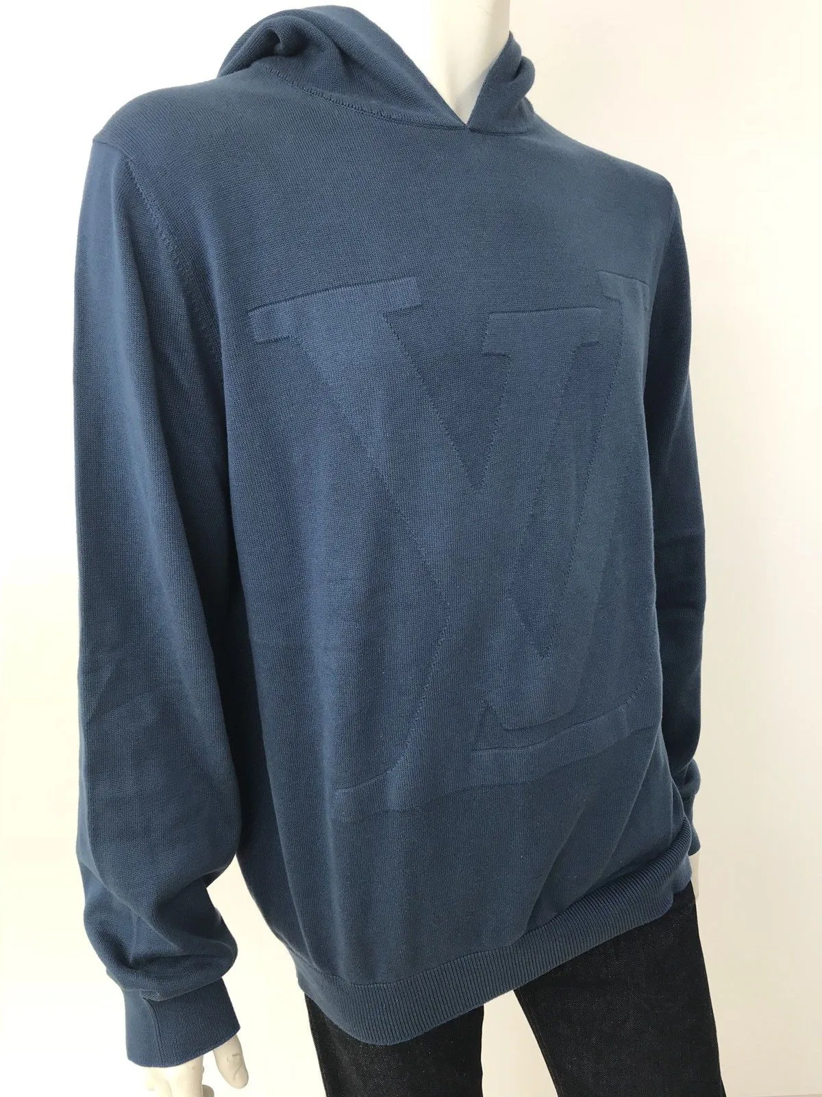 LV Logo Hooded Sweater