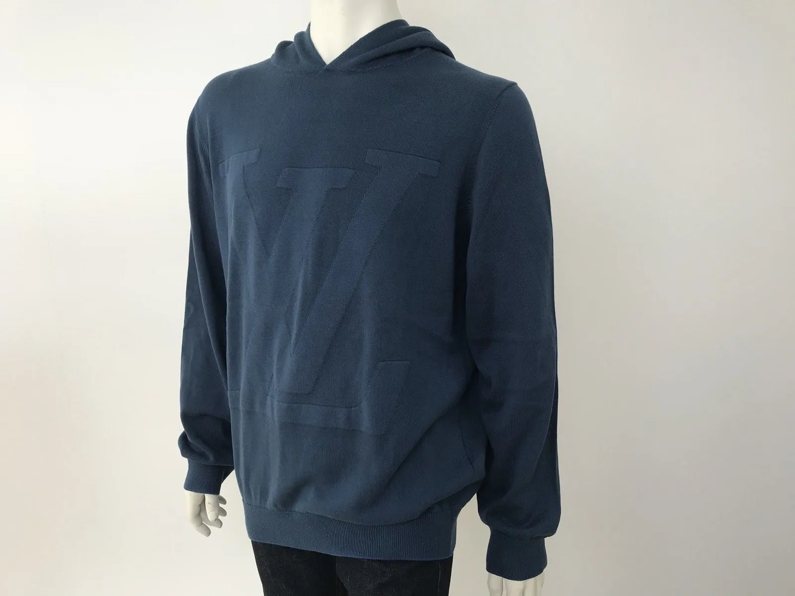 LV Logo Hooded Sweater