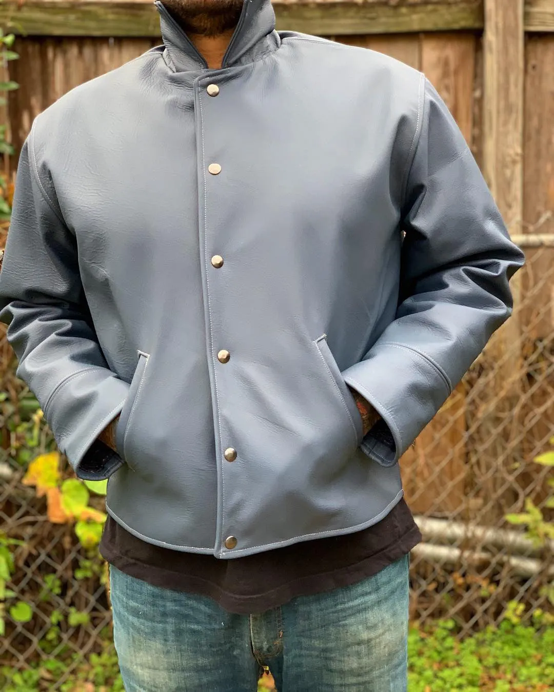 “Matteo” 100% Italian handmade leather jacket