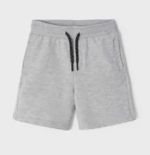Mayoral Grey Basic Fleece Shorts