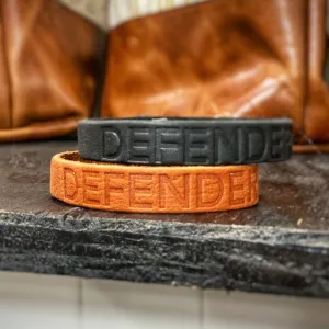 Men's {Defender} Thin Leather Bracelet