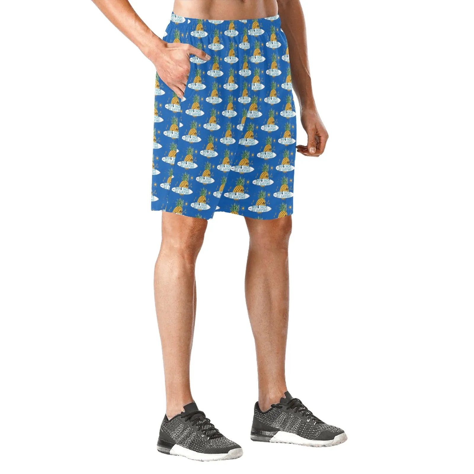 Men's Elastic Beach Shorts