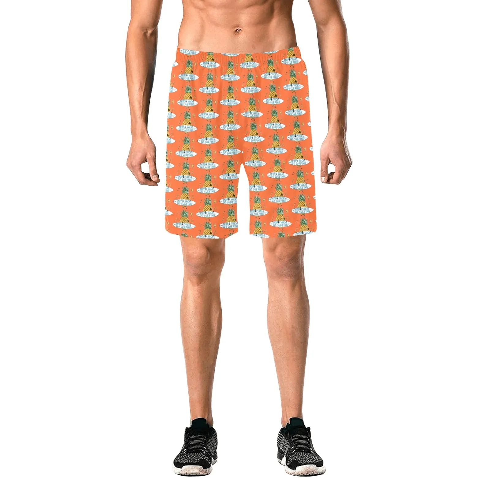 Men's Elastic Beach Shorts
