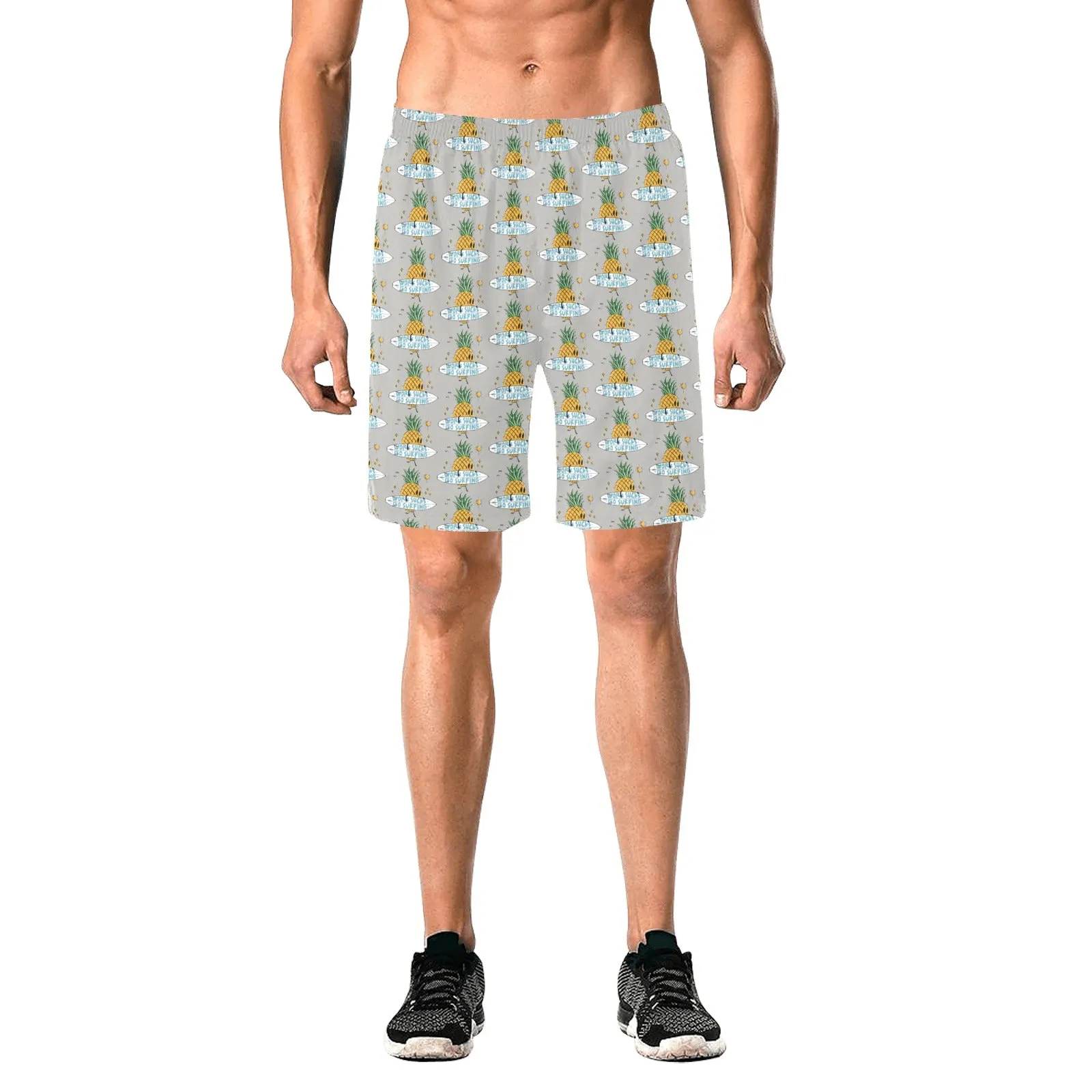 Men's Elastic Beach Shorts
