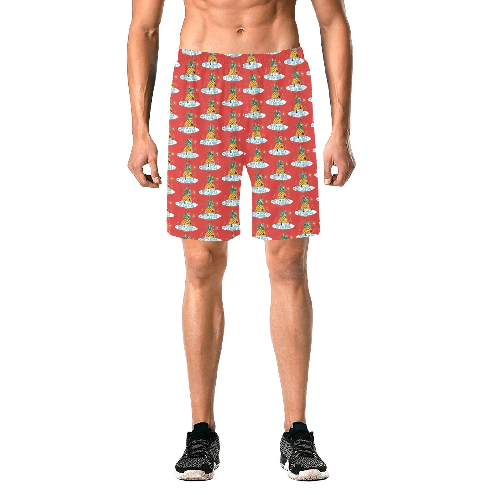 Men's Elastic Beach Shorts