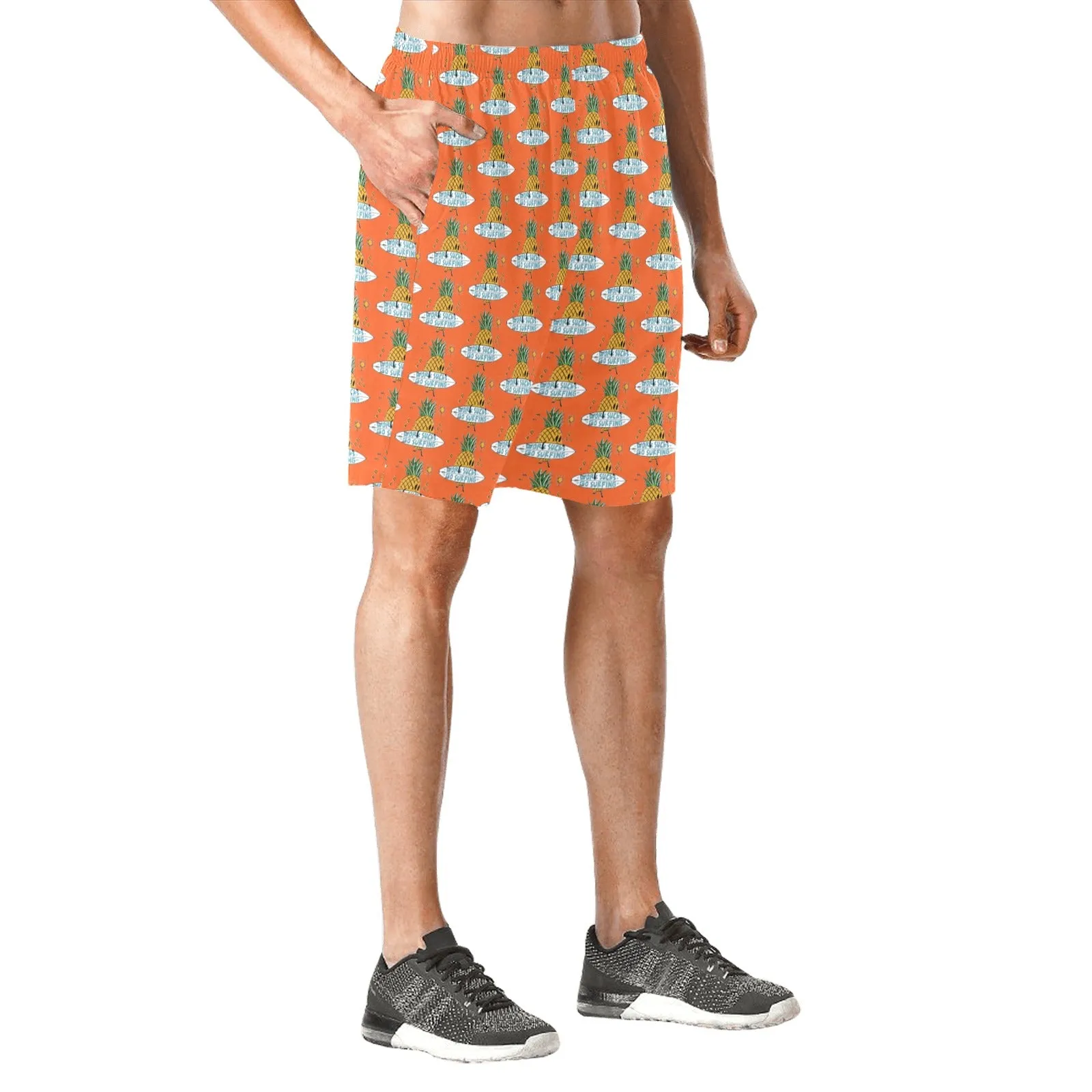 Men's Elastic Beach Shorts