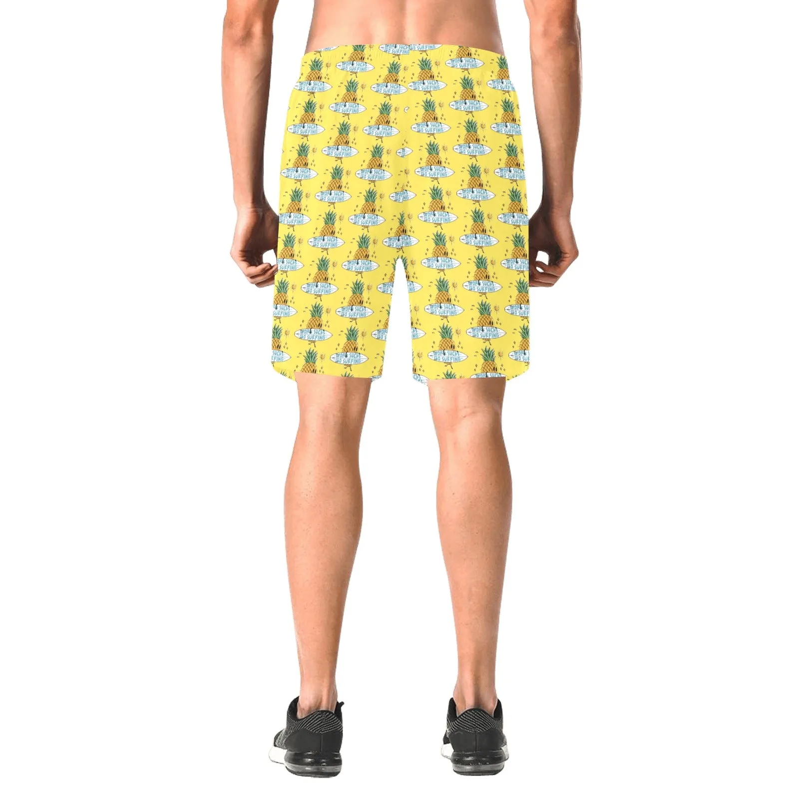 Men's Elastic Beach Shorts