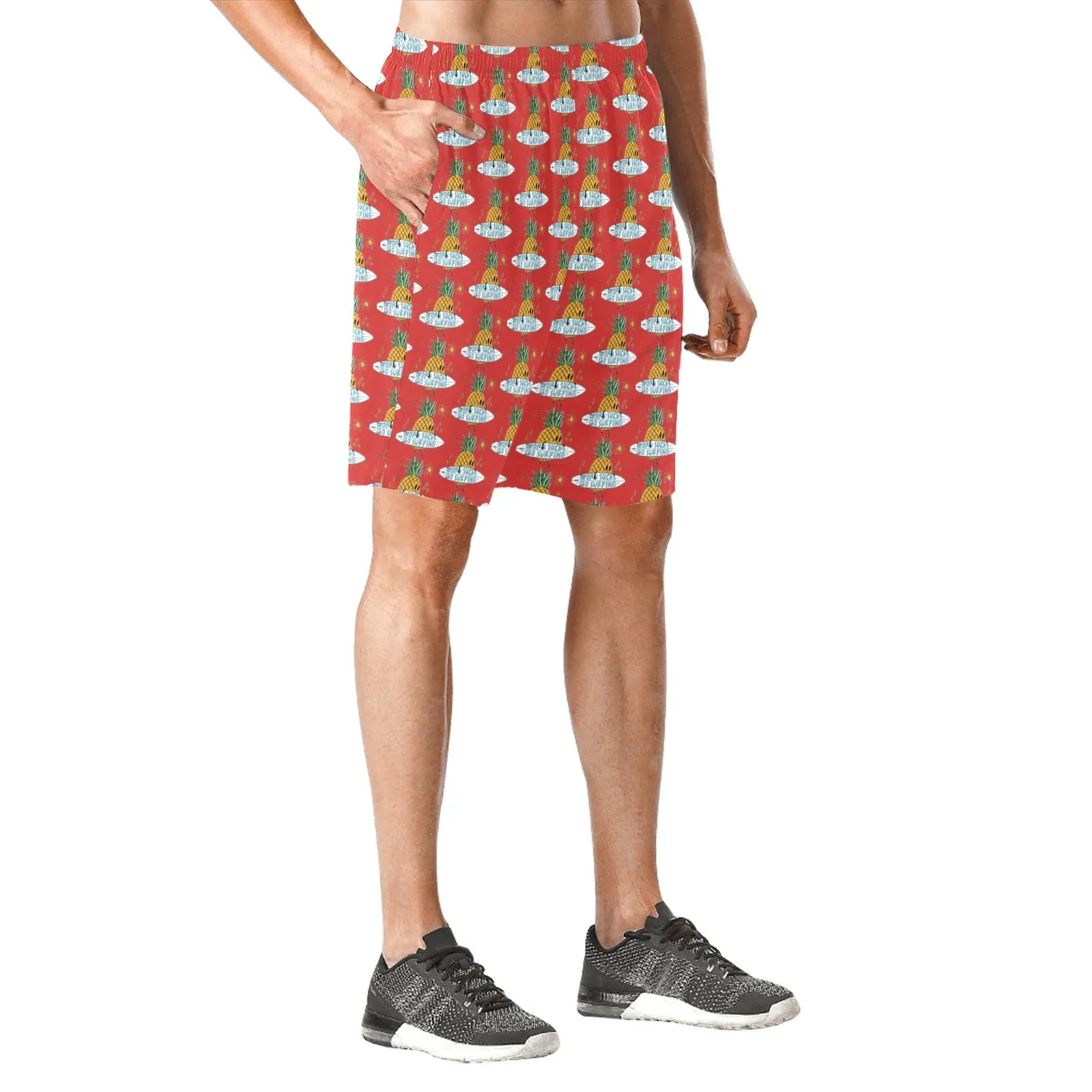 Men's Elastic Beach Shorts