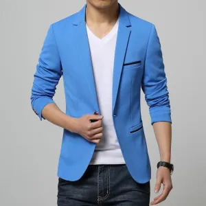 Men's Fashion Suit Jacket Up To 5XL