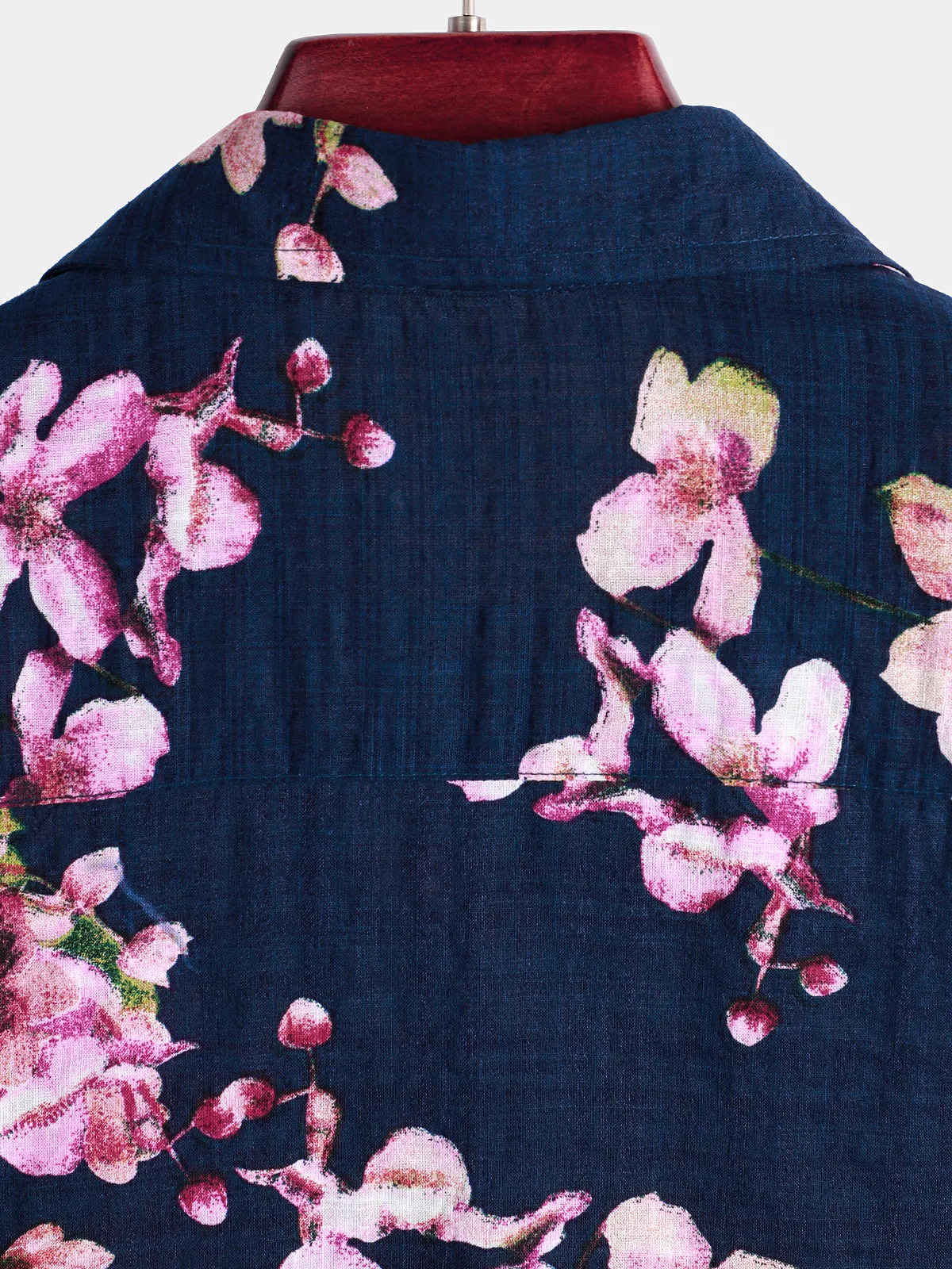 Men's Floral Cotton Tropical Hawaiian Shirt