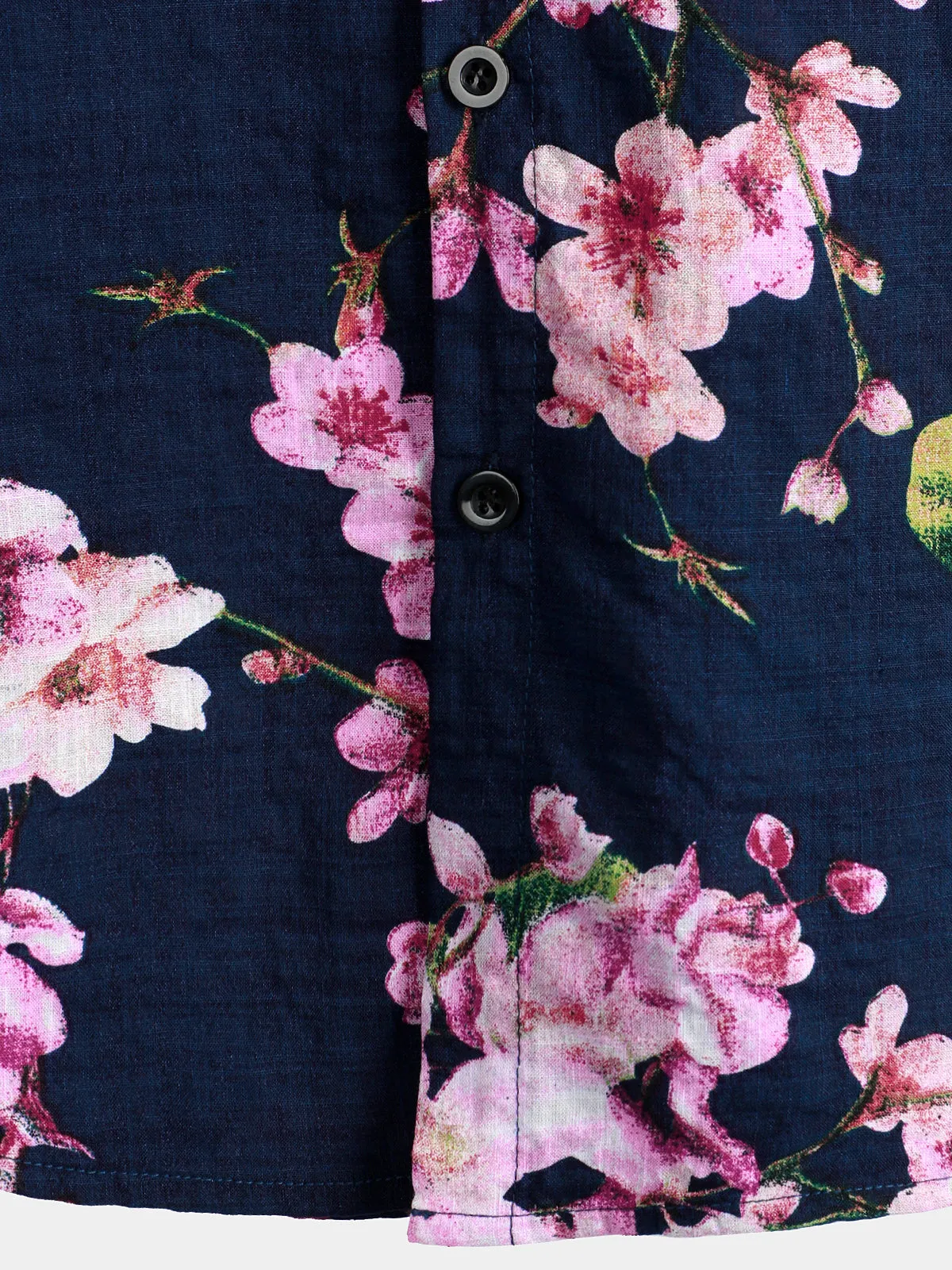 Men's Floral Cotton Tropical Hawaiian Shirt