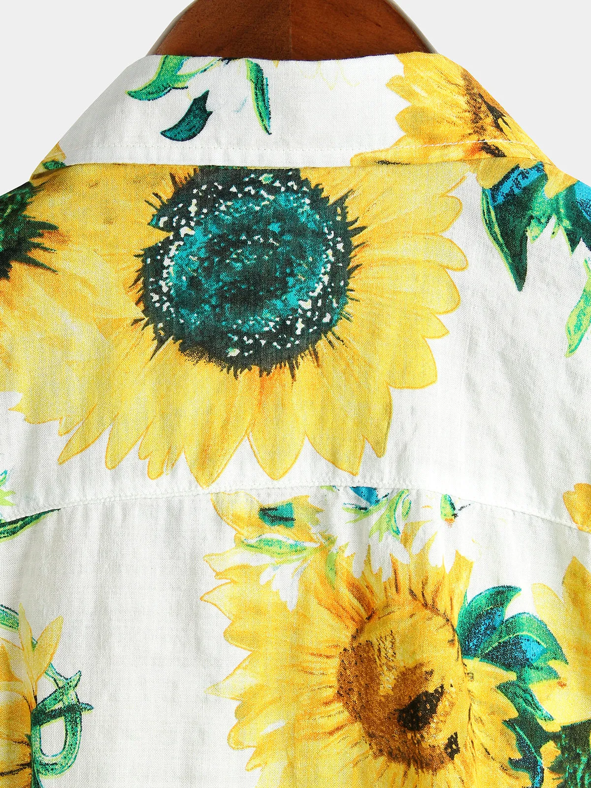 Men's Floral Print Short Sleeve Hawaiian Shirt