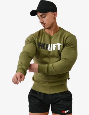 Men's Gym Sweater | FKNLIFT | Khaki