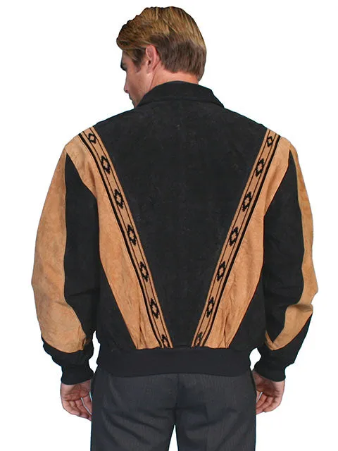 Men's Leather Jacket Collection: Scully Casual Suede Two Tone