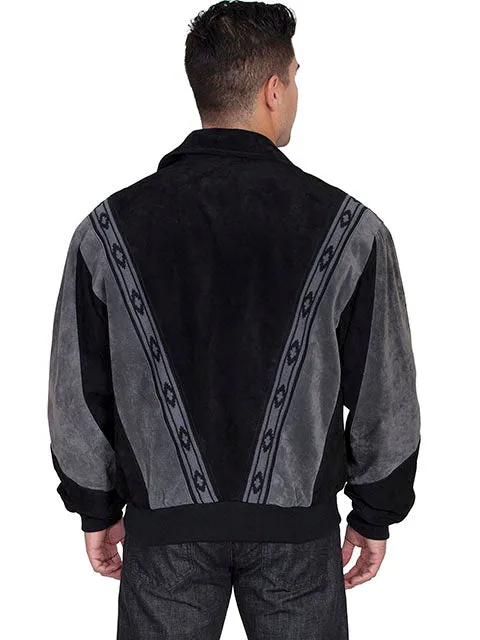 Men's Leather Jacket Collection: Scully Casual Suede Two Tone