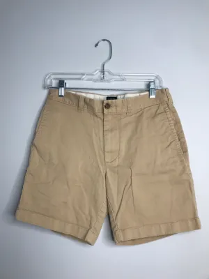Mens Pant Size 29 Men's(XS) Khaki J Crew Shorts
