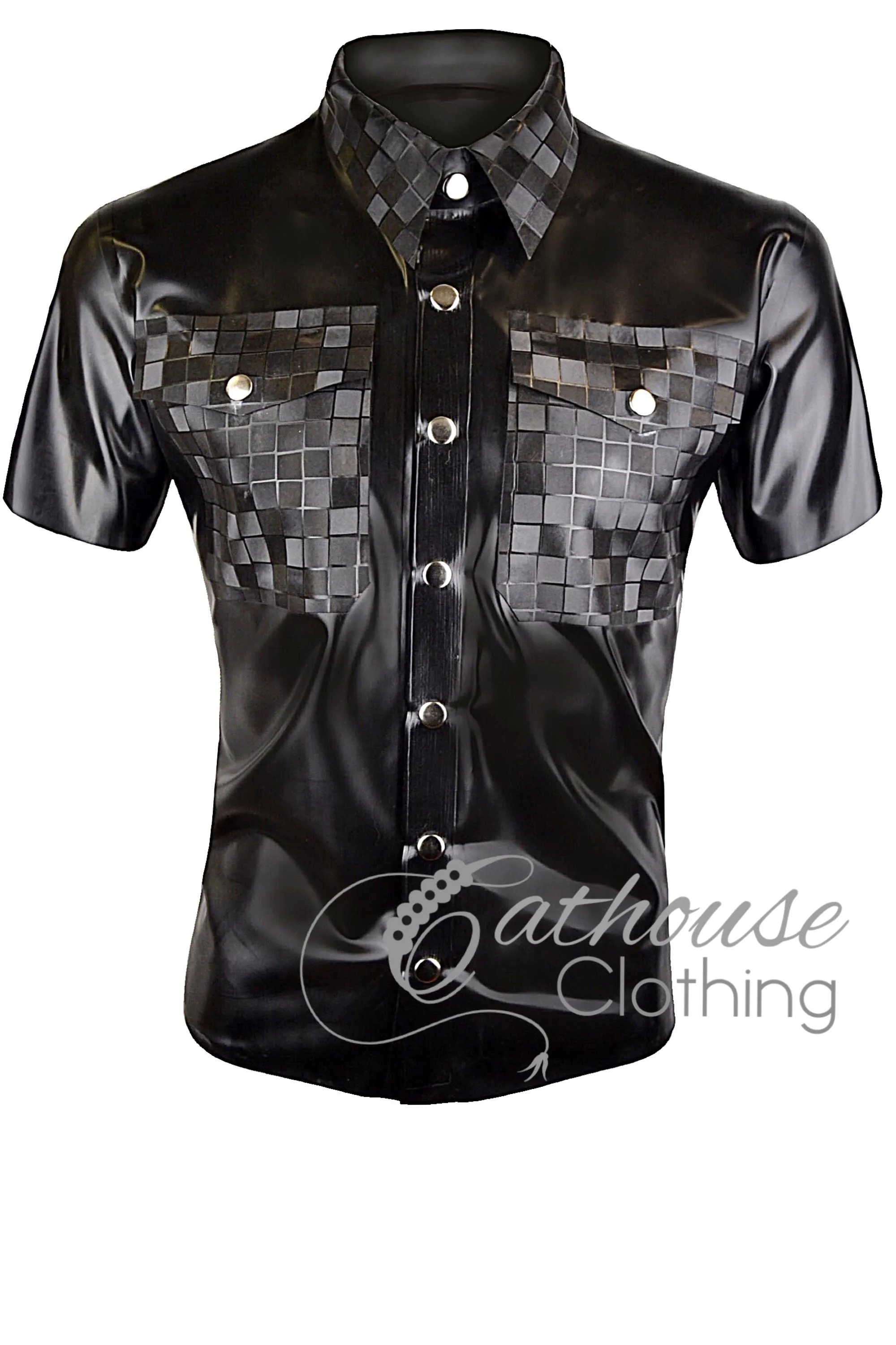 Men's squares pocket shirt