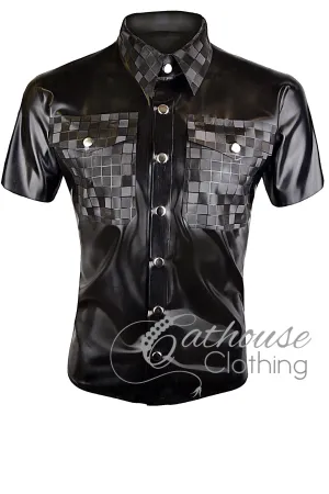 Men's squares pocket shirt