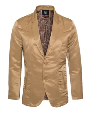 Men's Western Khaki Blazer