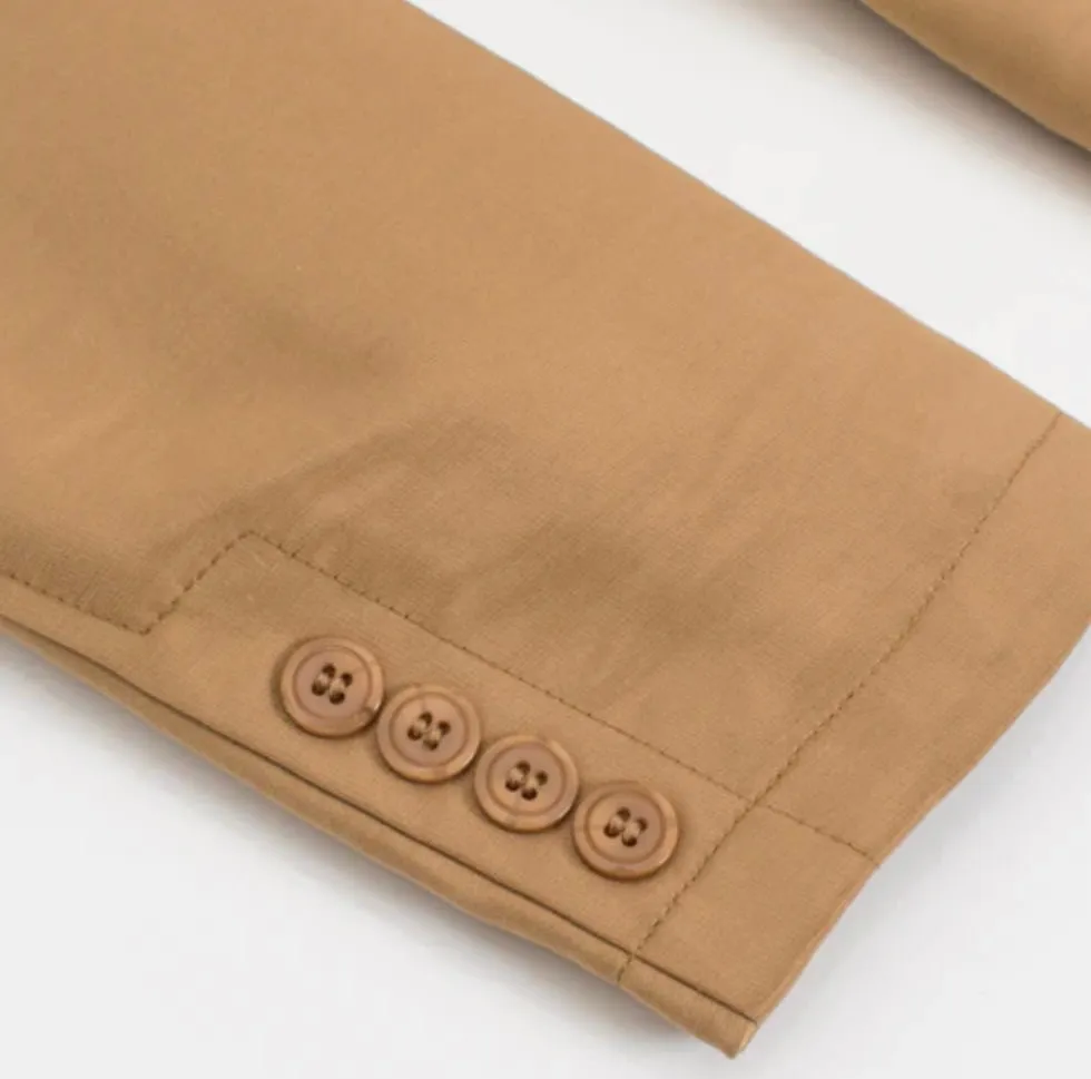 Men's Western Khaki Blazer