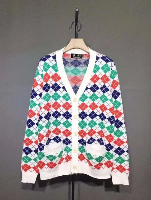 Men's Wool Cardigan Sweater