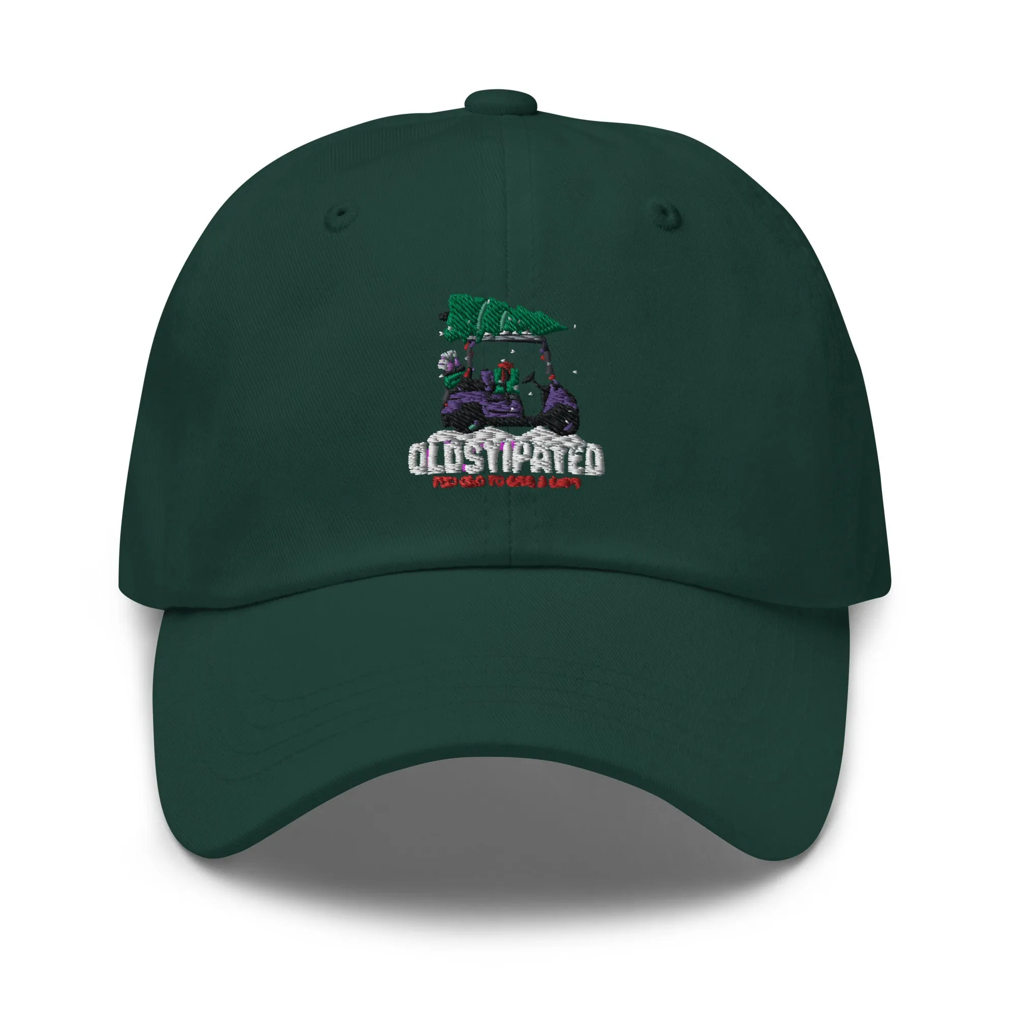Merry Christmas CONSTIPATED Too Old To Give A Sh Dad hat