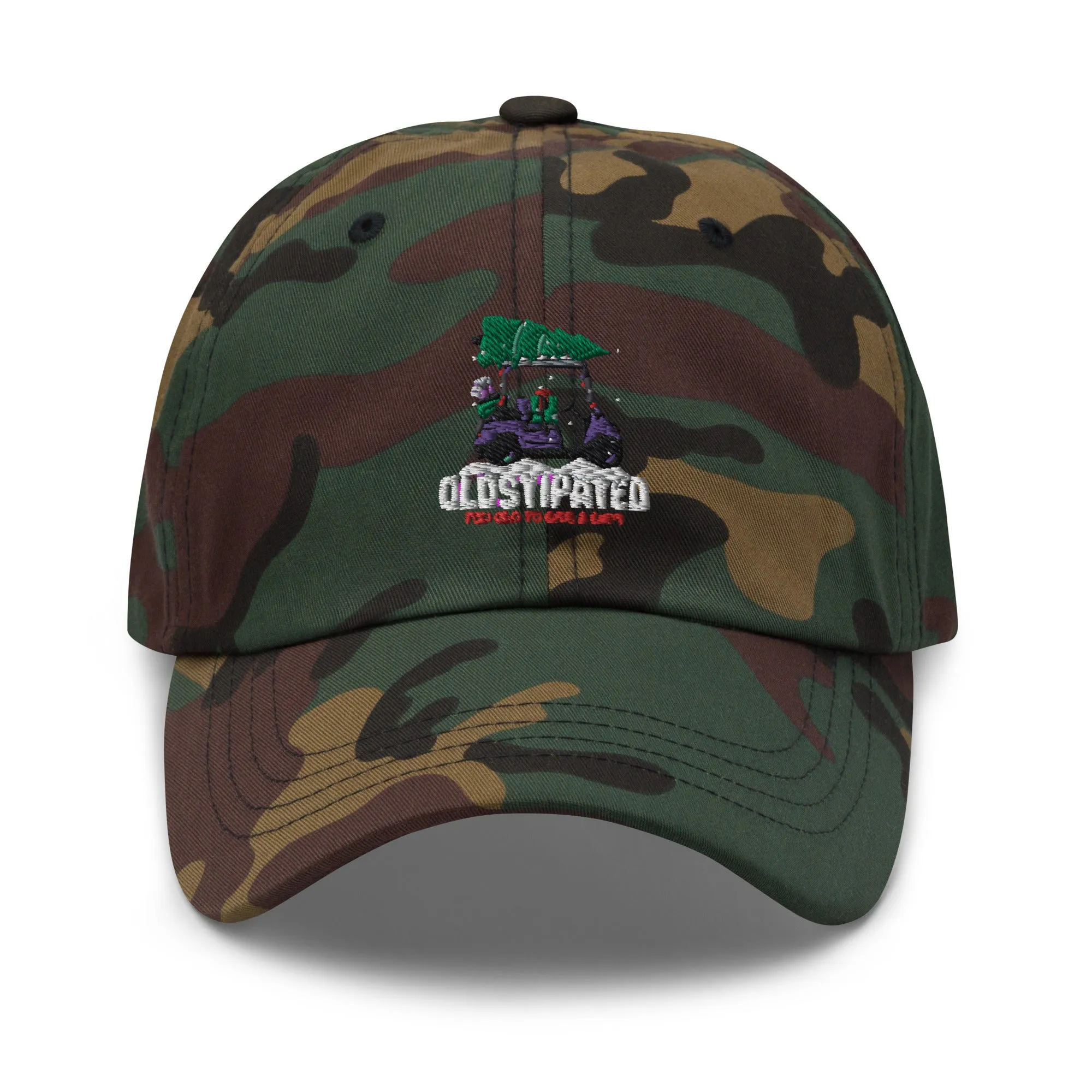 Merry Christmas CONSTIPATED Too Old To Give A Sh Dad hat