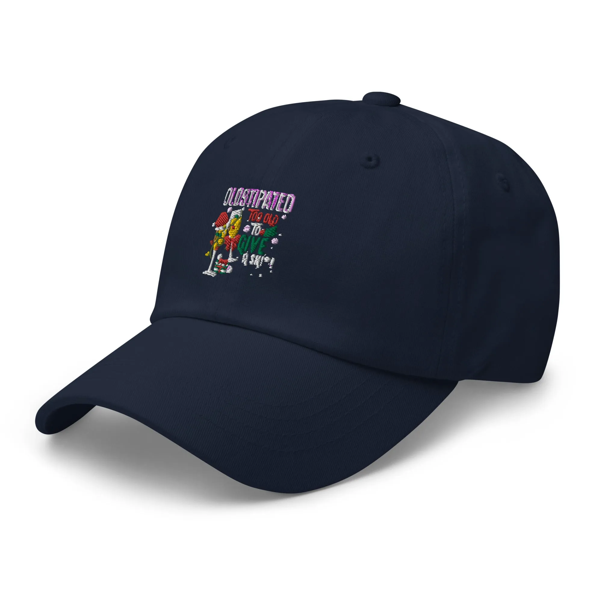 Merry Christmas CONSTIPATED Too Old To Give A Sh Dad hat