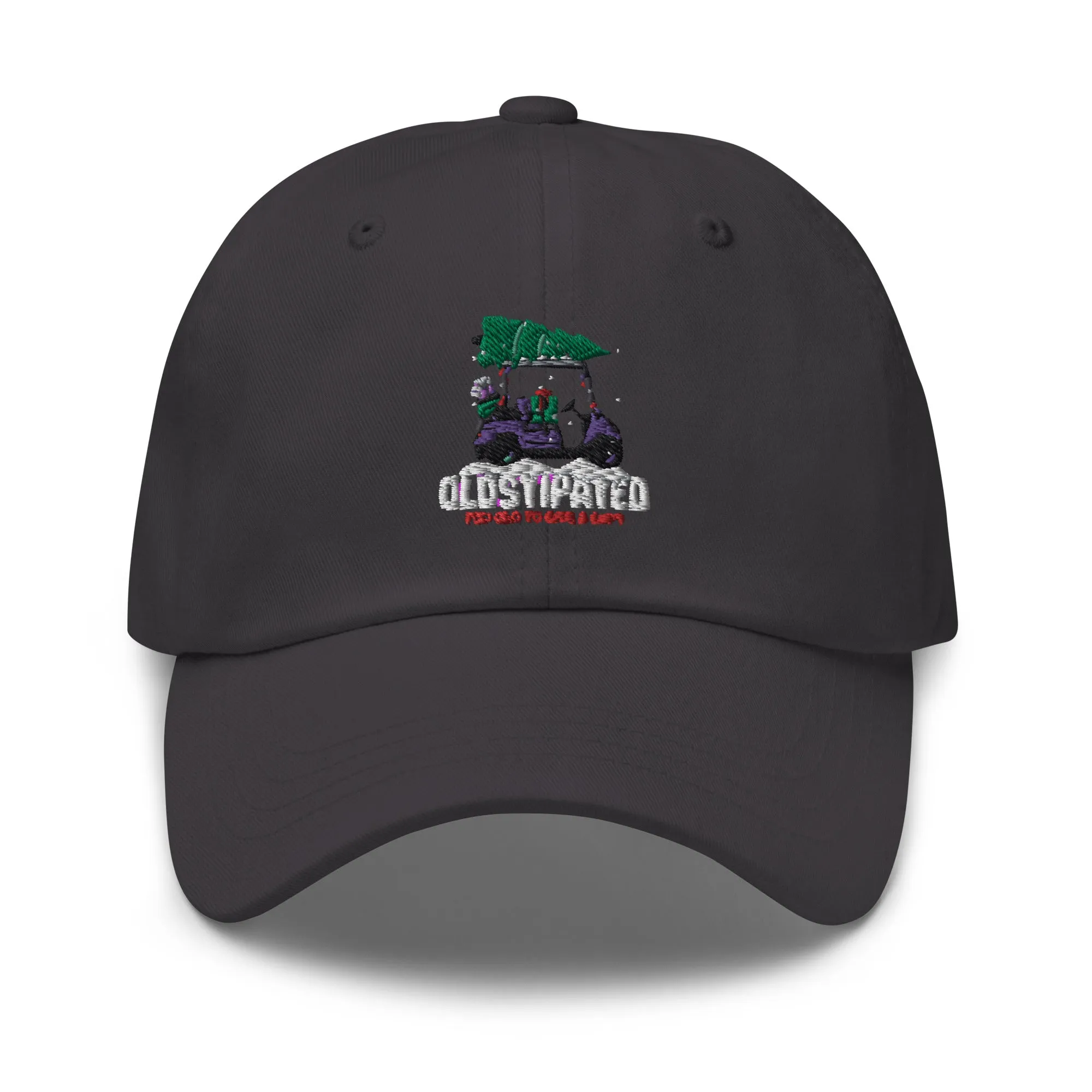 Merry Christmas CONSTIPATED Too Old To Give A Sh Dad hat
